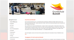 Desktop Screenshot of grundschule-bustedt.de
