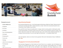 Tablet Screenshot of grundschule-bustedt.de